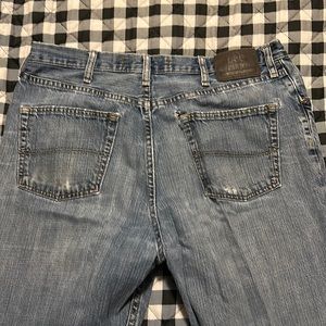 Lee dungaree blue jeans